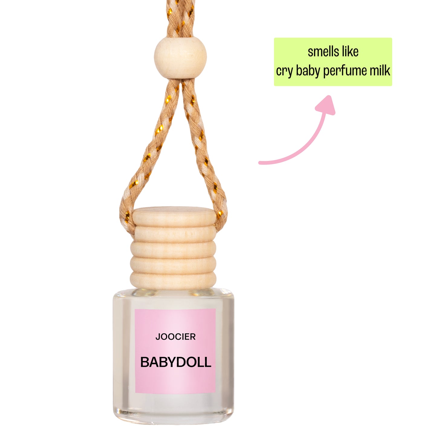 babydoll melanie martinez cry baby perfume milk dupe hanging scented car freshener